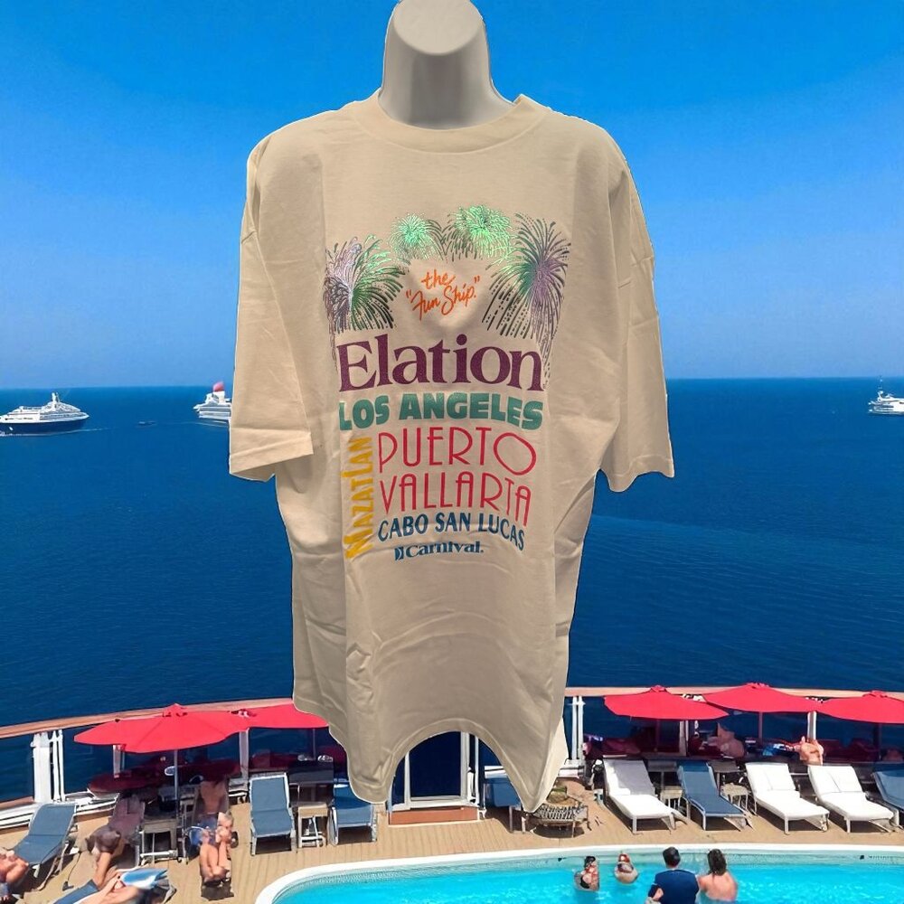 🐥 SOLD!!! 🐥 Carnival Cruise Ship T-Shirt - NWT